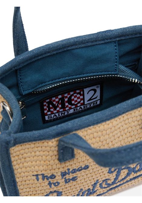 Borsa MC2 Saint Barth donna VIVIANMINISTRAW04545H11 denim MC2 SAINT BARTH | Borse | VIVIANMINISTRAW04545H11